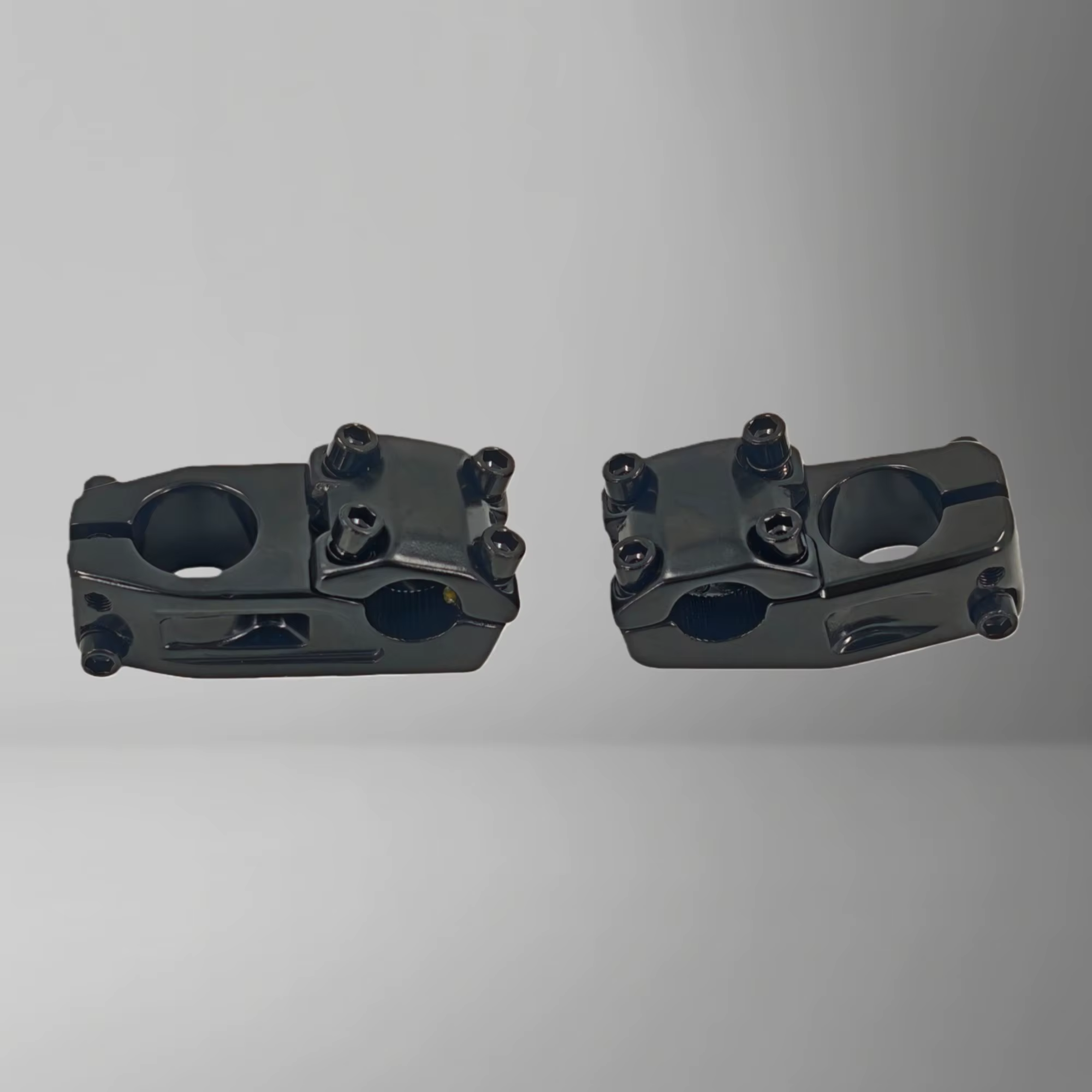 Tige BMX 22.2*28.6mm 45mm tige de vélo CNC en alliage d'aluminium léger tige de guidon BMX pour pièces de cyclisme de vélo vtt à engrenage fixe