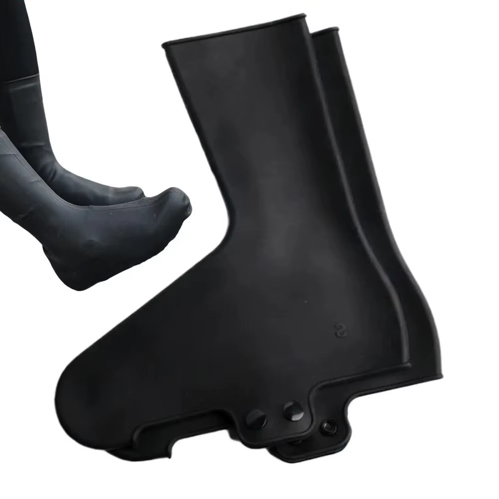 Couvre-chaussures de cyclisme en silicone