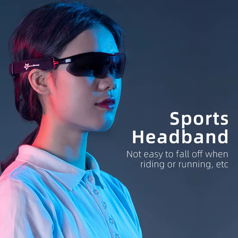 Lunettes de soleil photochromiques polarisées ROCKBROS pour le cyclisme