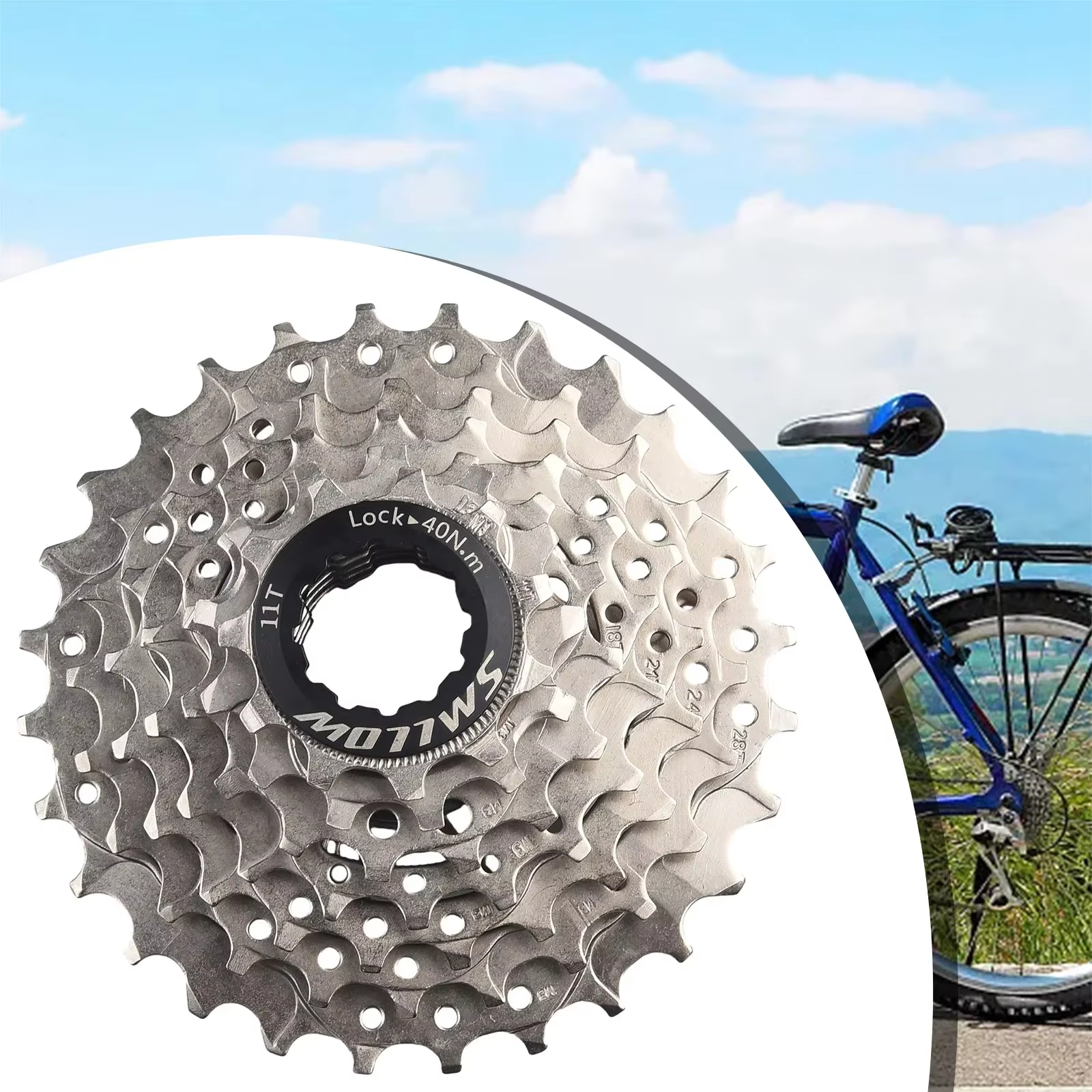 Cassette de volant d'inertie de vélo