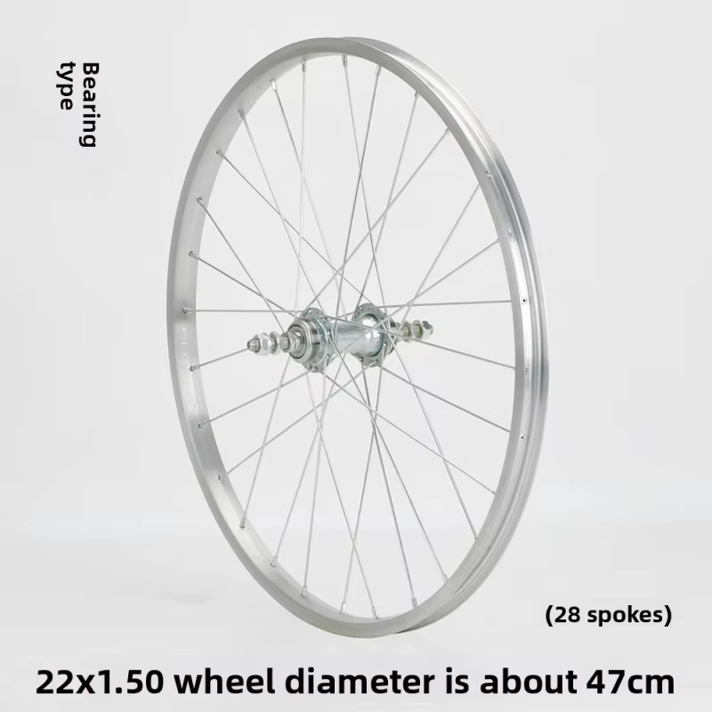 Ensemble de roues avant et arrière pour vélo léger 22/24/26 pouces