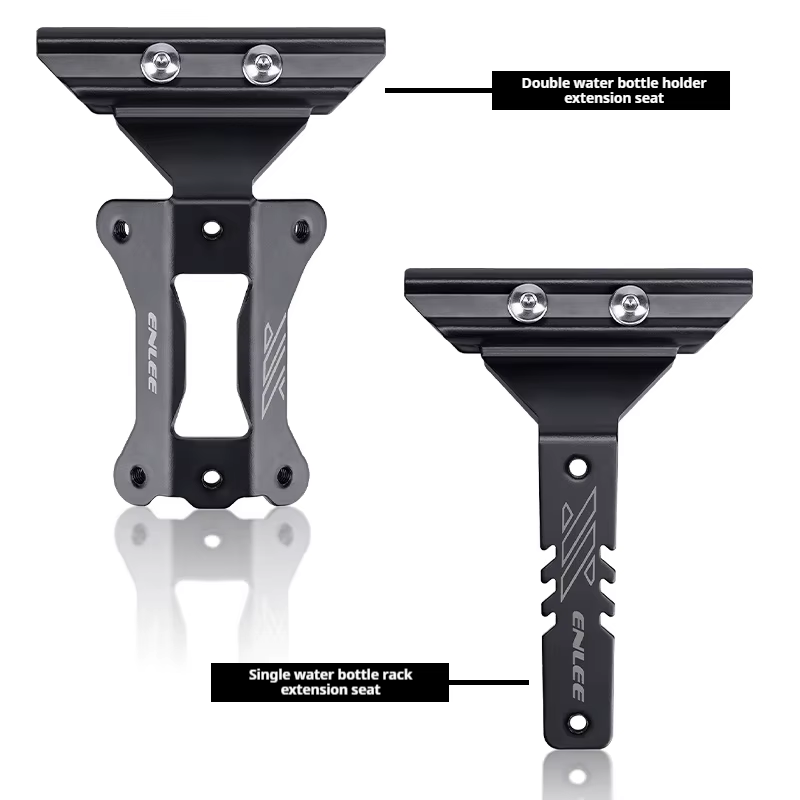 Extension de bouteille d'eau en alliage d'aluminium pour vélo