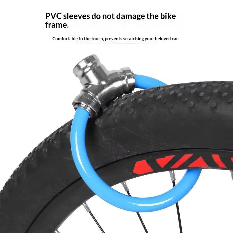 Nouveau cadenas antivol pour vélo avec 2 clés
