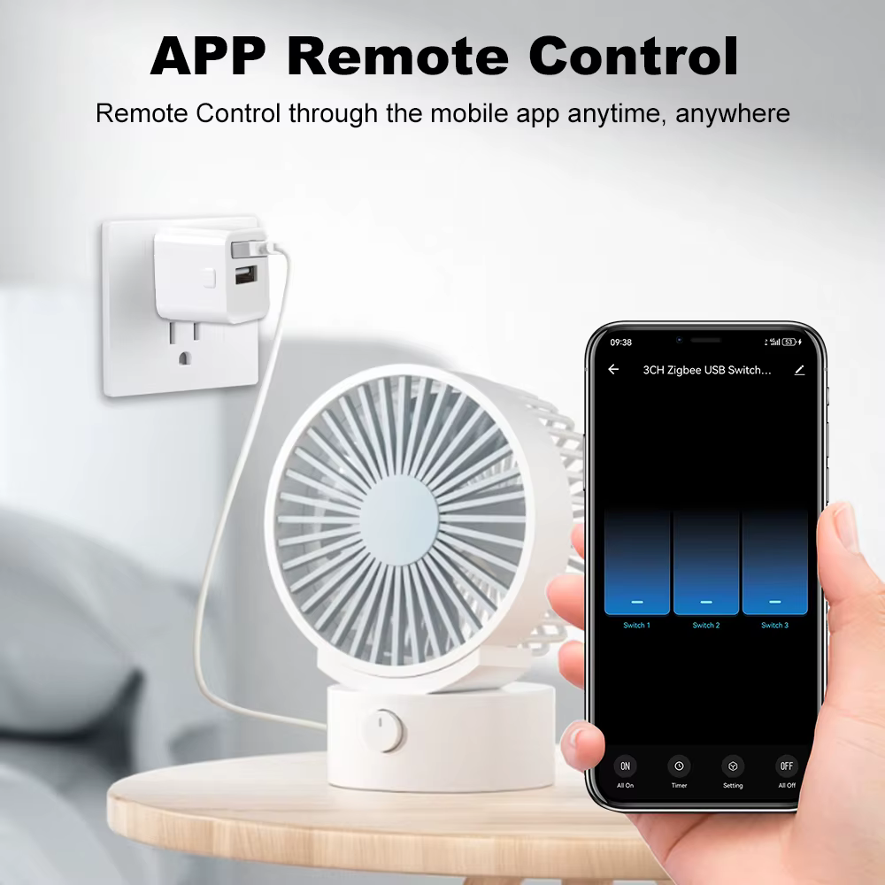 Adaptateur intelligent WiFi/Zigbee Micro USB, commutateur 5V Mini 1 2 3 USB, adaptateur d'alimentation, contrôle intelligent via Alexa, Google Home, Yandex Alice