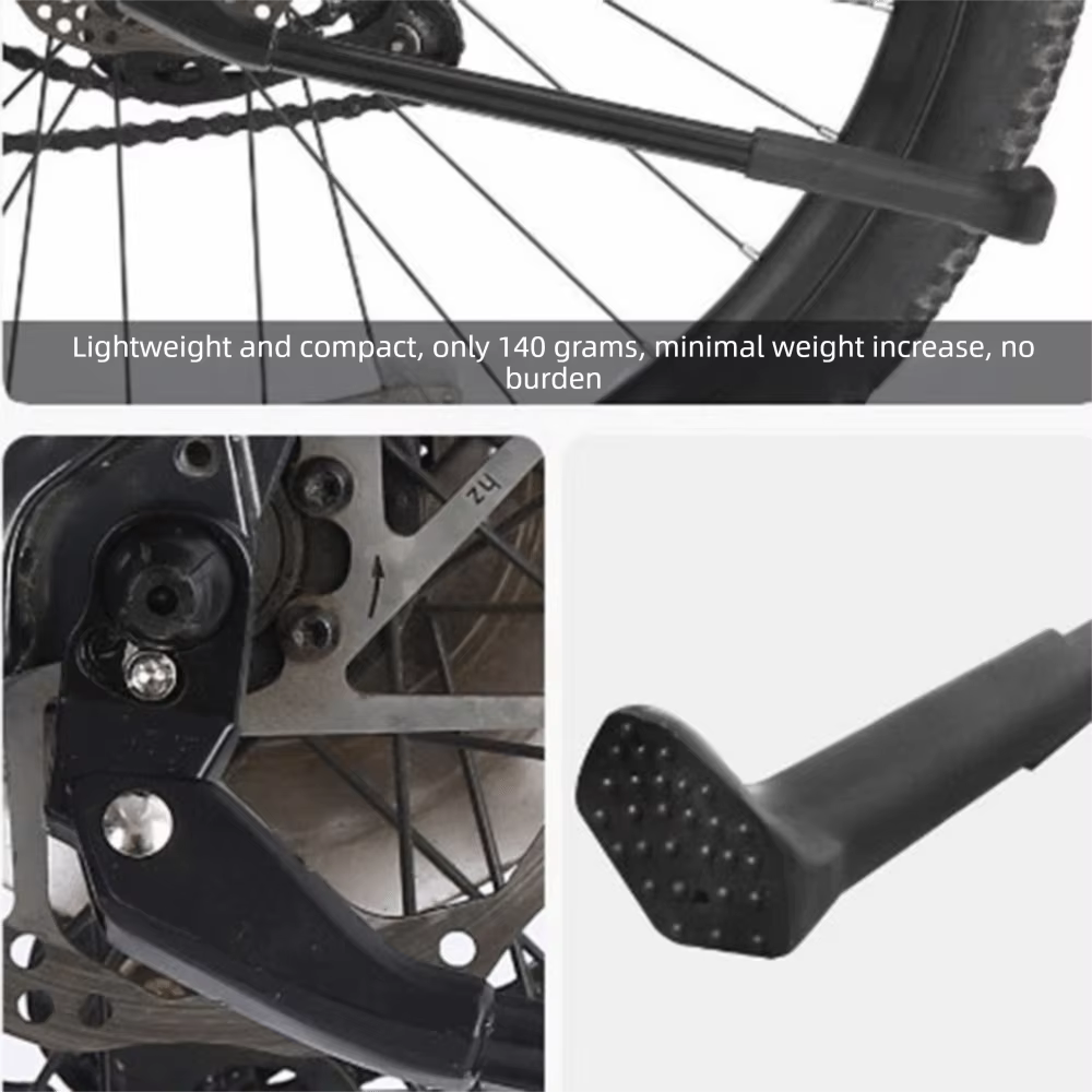 Béquille de vélo réglable solide fiable côté