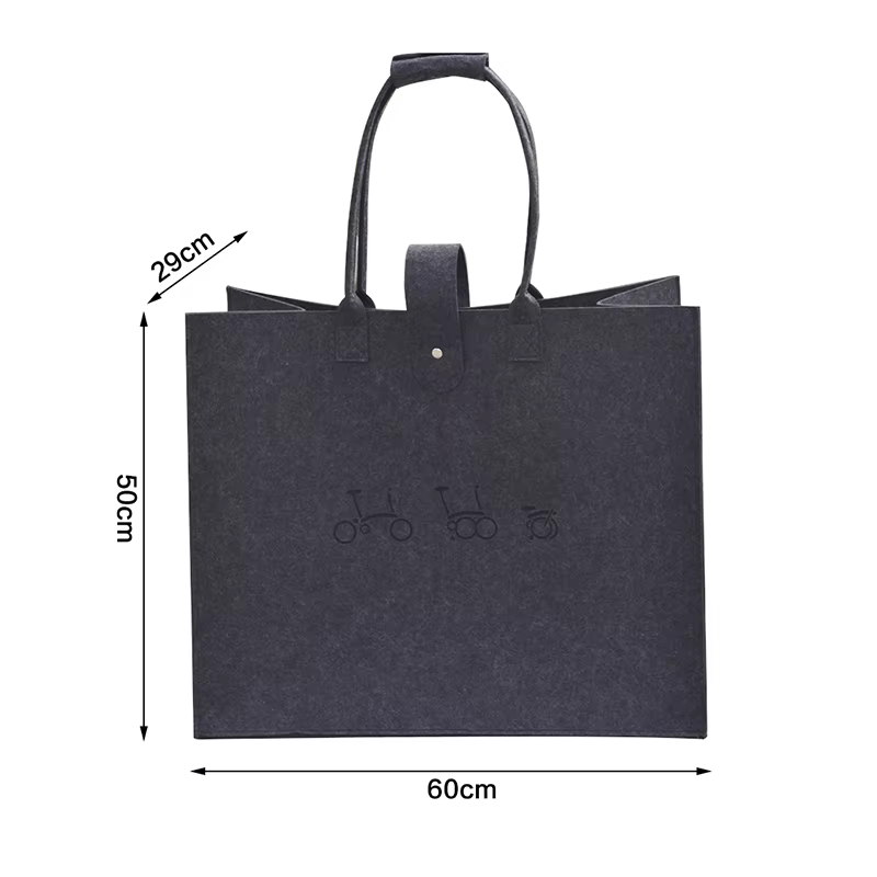 Sac de rangement pliable léger et à la mode pour vélo