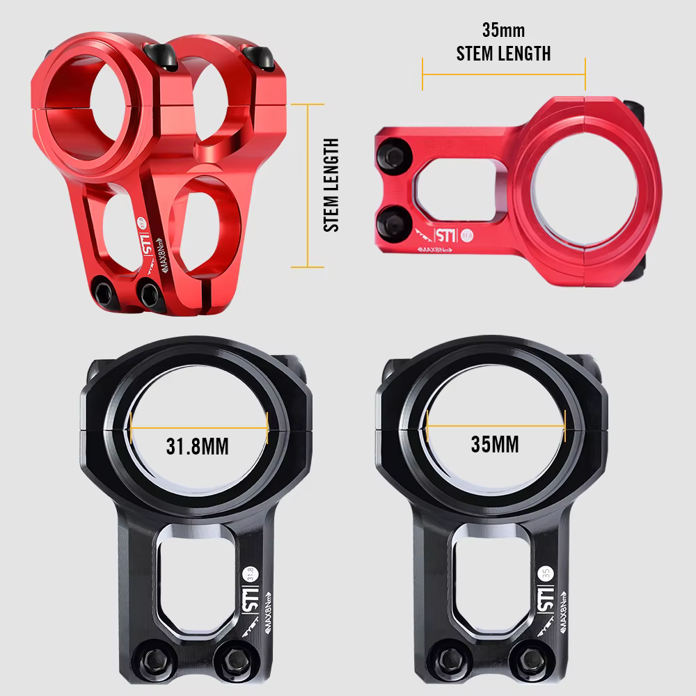 Potence de guidon de vélo VTT légère