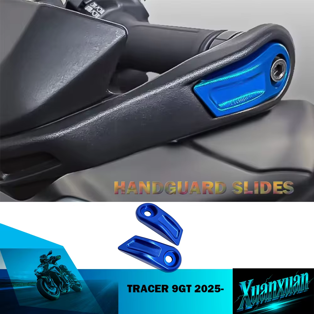 Embouts de guidon Tracecr9 GT pour Tracer 9GT, protège-mains coulissants Tracer9GT 2025-2026, bouchons de protection Y-AMT Tracer 9 GT