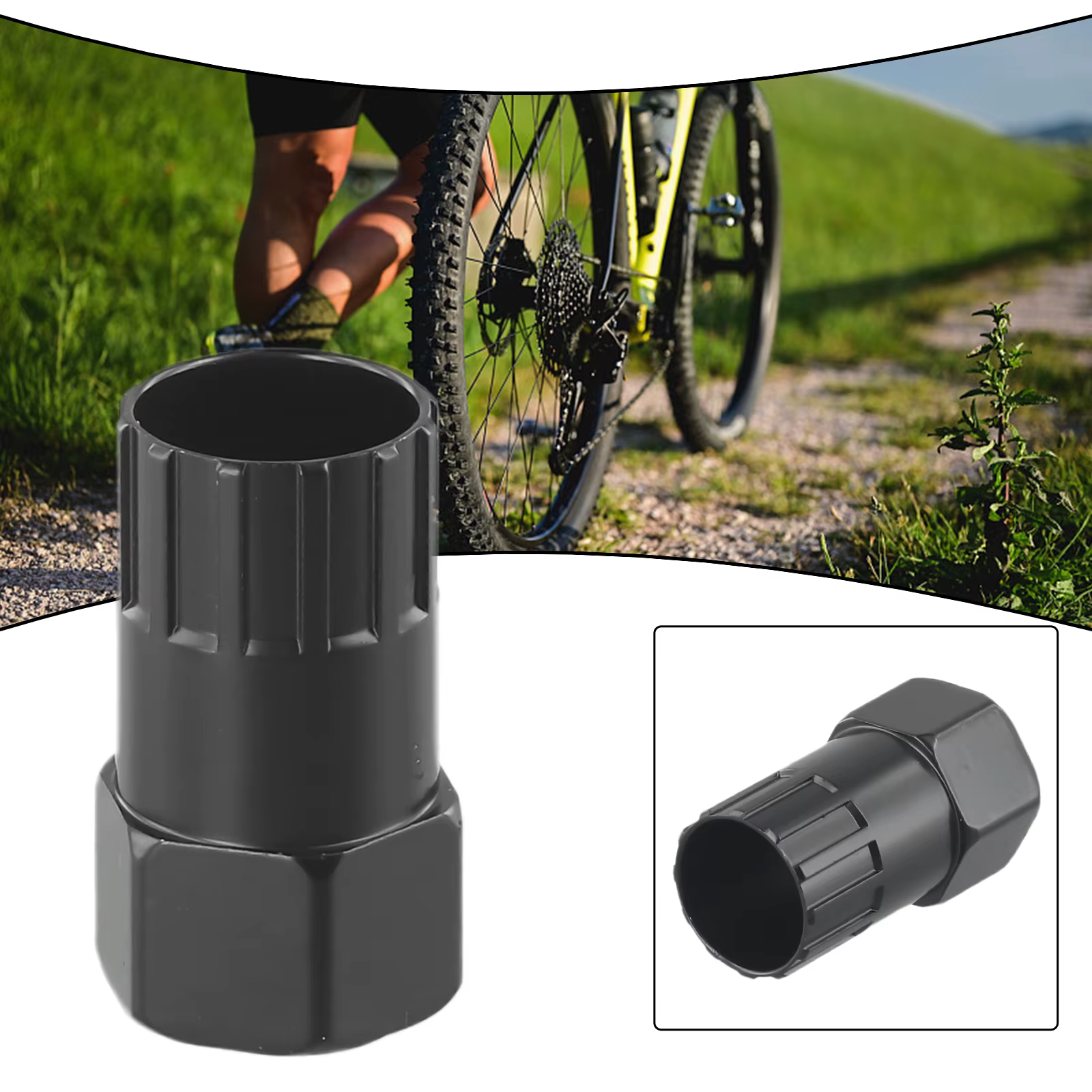 Outil de réparation de retrait de verrouillage de volant d'inertie de Cassette de vélo