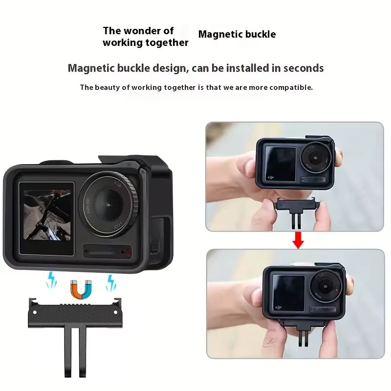 Pour accessoire de support à dégagement rapide DJI OSMO Action 5 pro