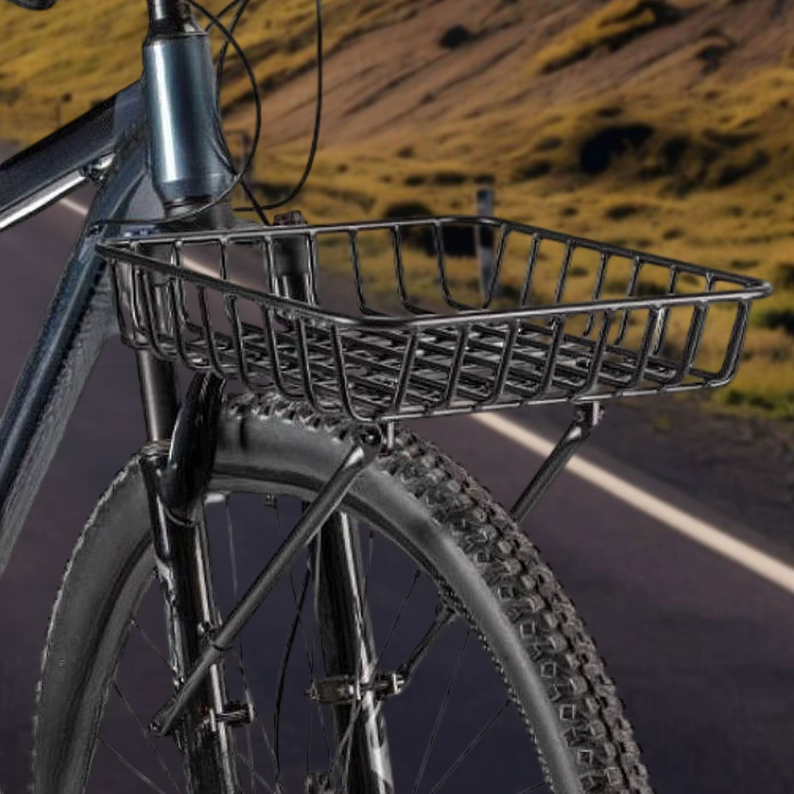 Panier de rangement de vélo