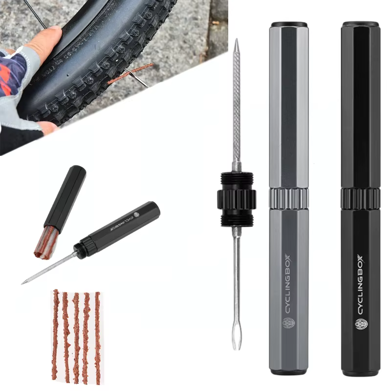 Kit de réparation de pneus Tubeless de vélo