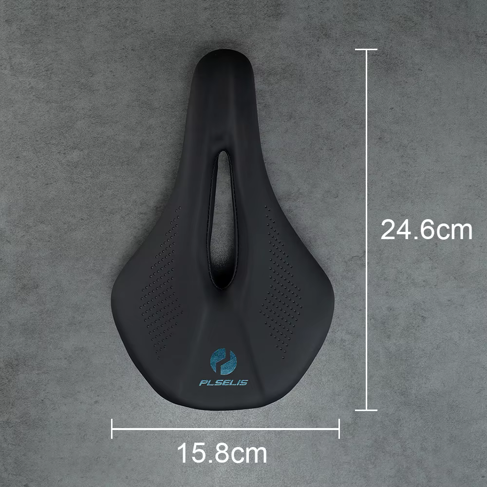 Selle de vélo VTT/Route en acier Chrome-Molybdène 300g