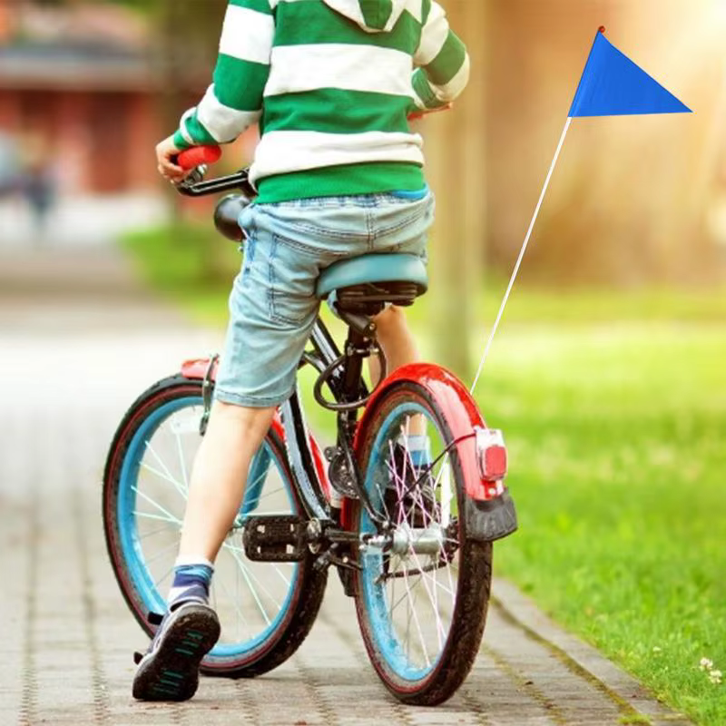 Drapeau de sécurité pour vélo de route et vtt