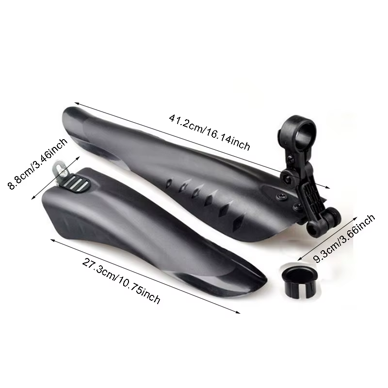 Garde-boue de vélo en plastique souple PP