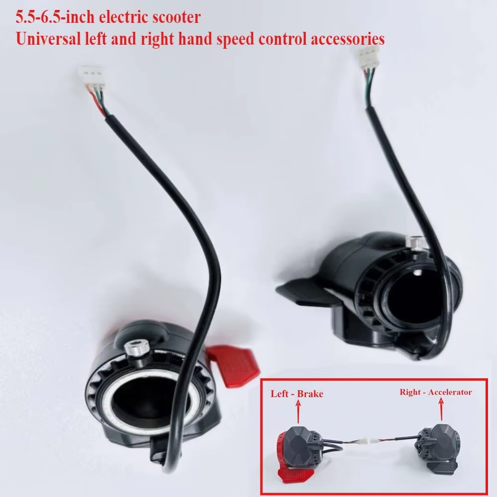 Accélérateur de traction de pouce de frein électronique universel pour Scooter électrique de 5.5 à 6.5 pouces
