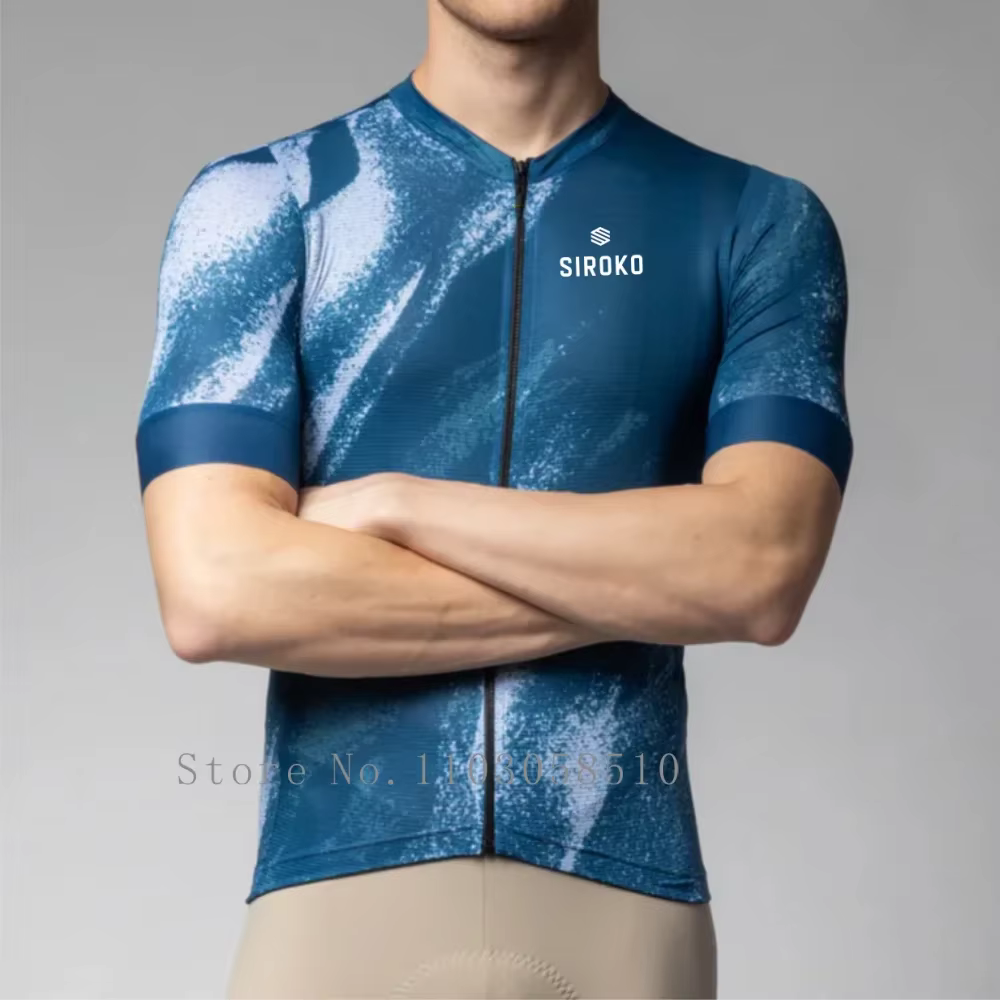 Siroko Maillot de cyclisme chemise été vêtements de cyclisme course Sport vélo chemise Ropa Ciclismo Pro homme vtt vélo été Maillot