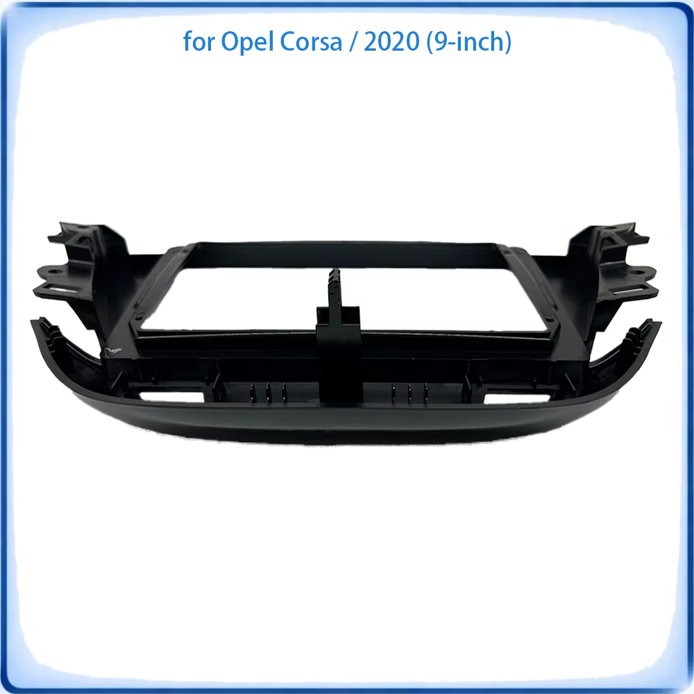 Cadre de façade d'autoradio pour Opel Corsa 2020, Kit de garniture 9 pouces, accessoires de voiture Plug & Play
