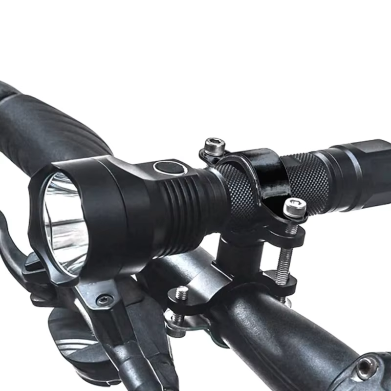 Support lampe poche pour vélo, support lumière pour vélo, Clip lampe poche