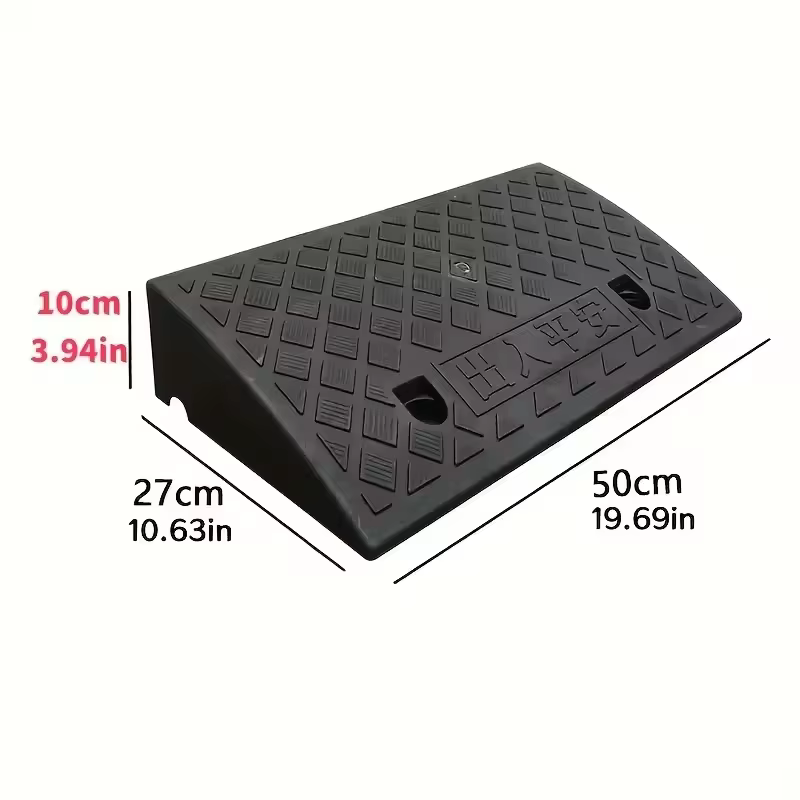 1 rampes portables avec surface antidérapante – Matériau durable