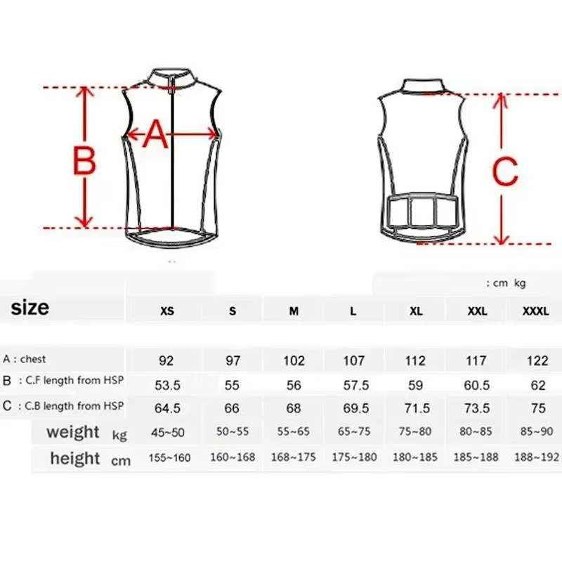 Gilet de cyclisme AERO VELO 2026 pour homme – Coupe-vent
