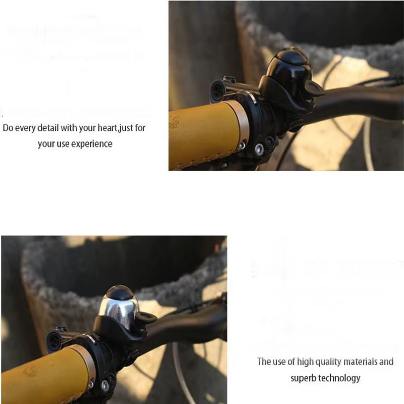 Sonnette de vélo en alliage d'aluminium