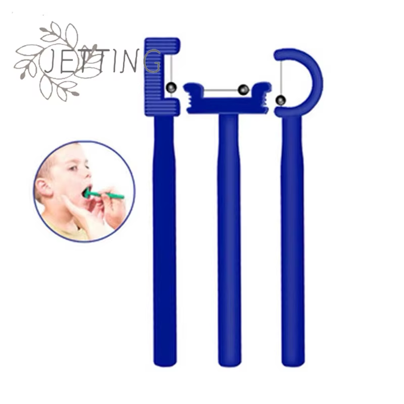 Esercice de soins buccaux pour enfants, pointe de langue chaude, thérapie vocale, autisme, rééducation sensorielle, entraîneur musculaire de la langue buccale, outil de conversation