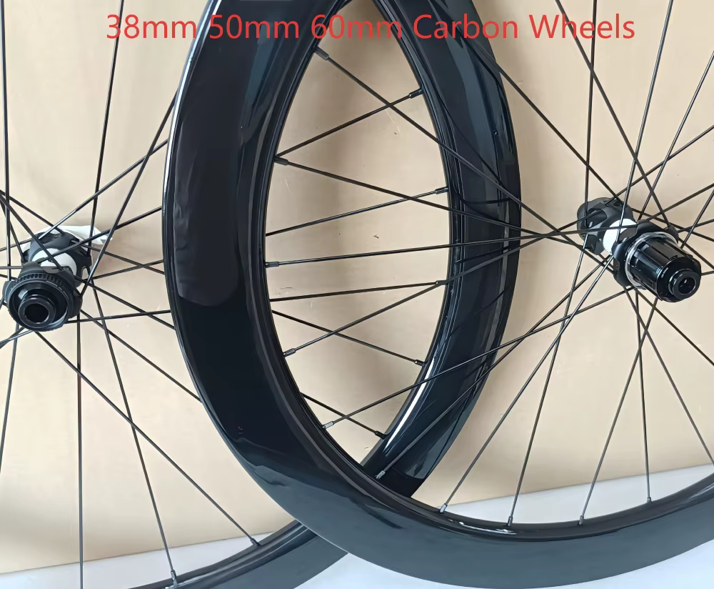 700C paire de roues en carbone léger 50mm 60mm 38mm