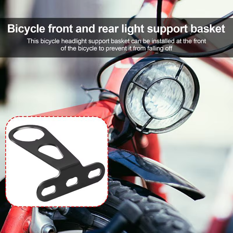 Support de lampe avant et arrière anti-chute pour vélos électriques