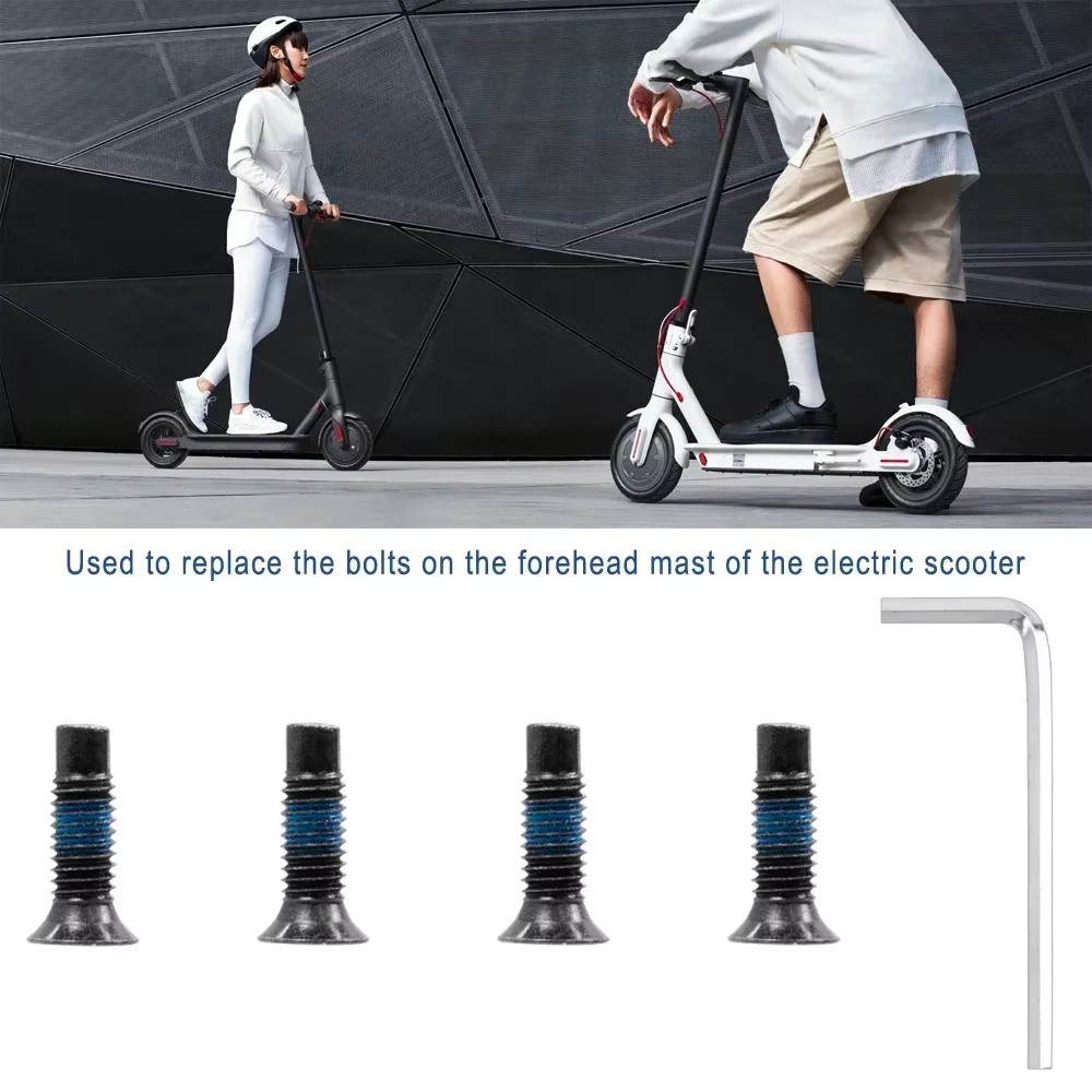 Vis avec clé pour Scooter électrique Ninebot MAX G2 G65 G30 G30D F40 F30 F20 P100S P65