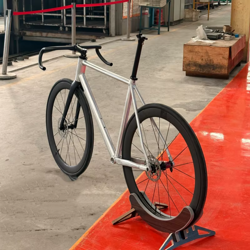 Cadre de vélo de route GASCYCLE en alliage d'aluminium