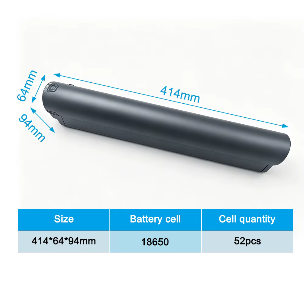 Batterie de vélo électrique amovible intégrée 36V 48V 13Ah 14Ah 17.5Ah pour Touroll J1 Trekking Actbest Cores Jasion EB5 Roamer ST EBike