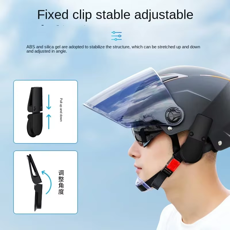 Pince de fixation pour casque de vélo électrique