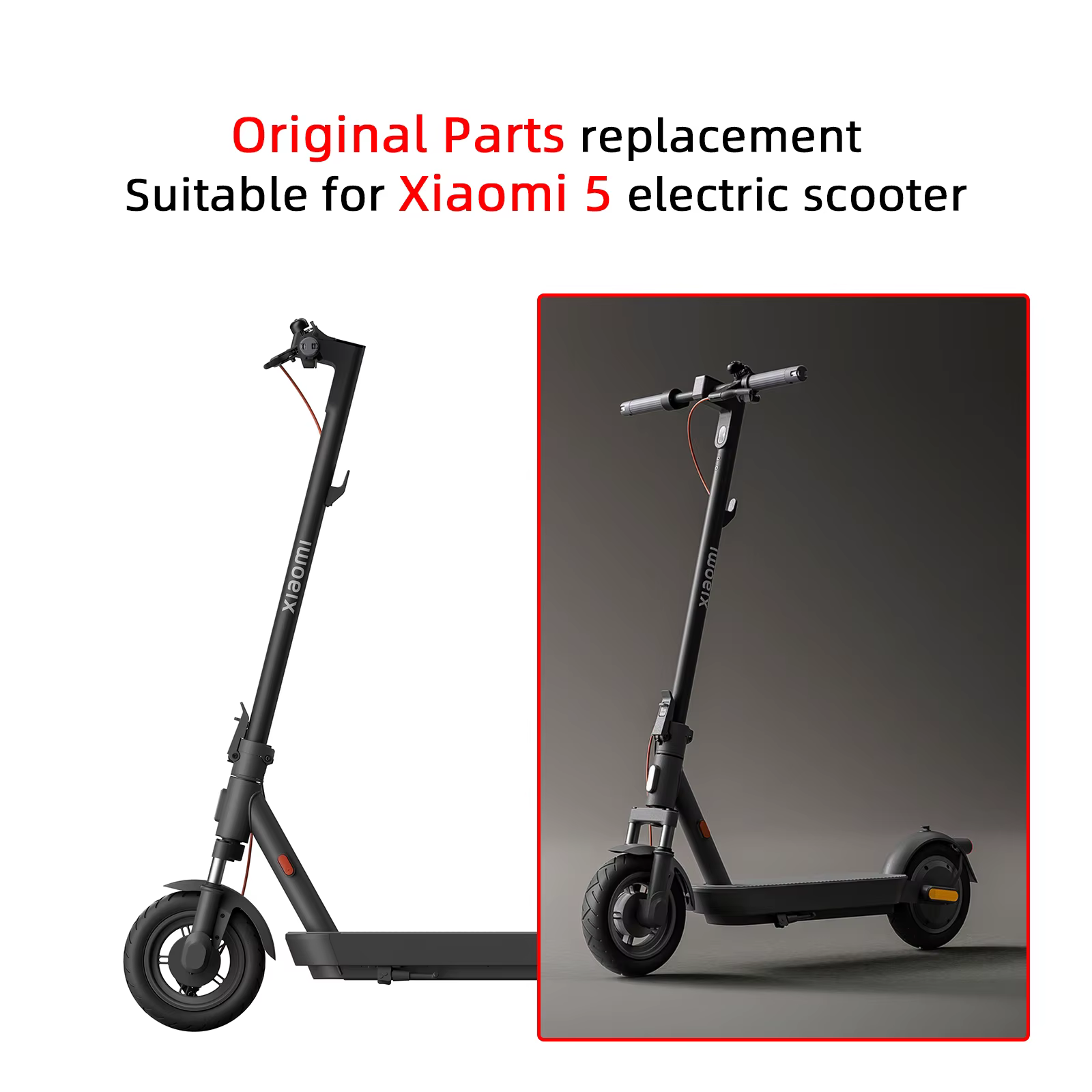 Moyeu de roue avant d'origine pour Scooter électrique Xiaomi 5