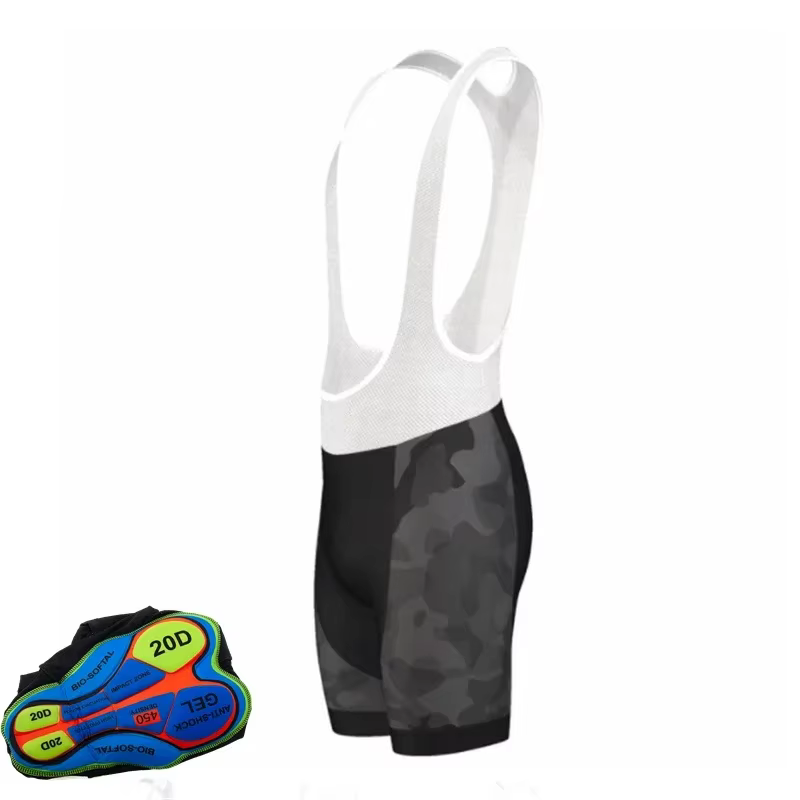 Pantalons de vélo de l'équipe professionnelle pour hommes, nouveau Design, cuissard à bretelles avec Gel 20D, vêtements de sport de course, vêtements de vtt hors route, 2022