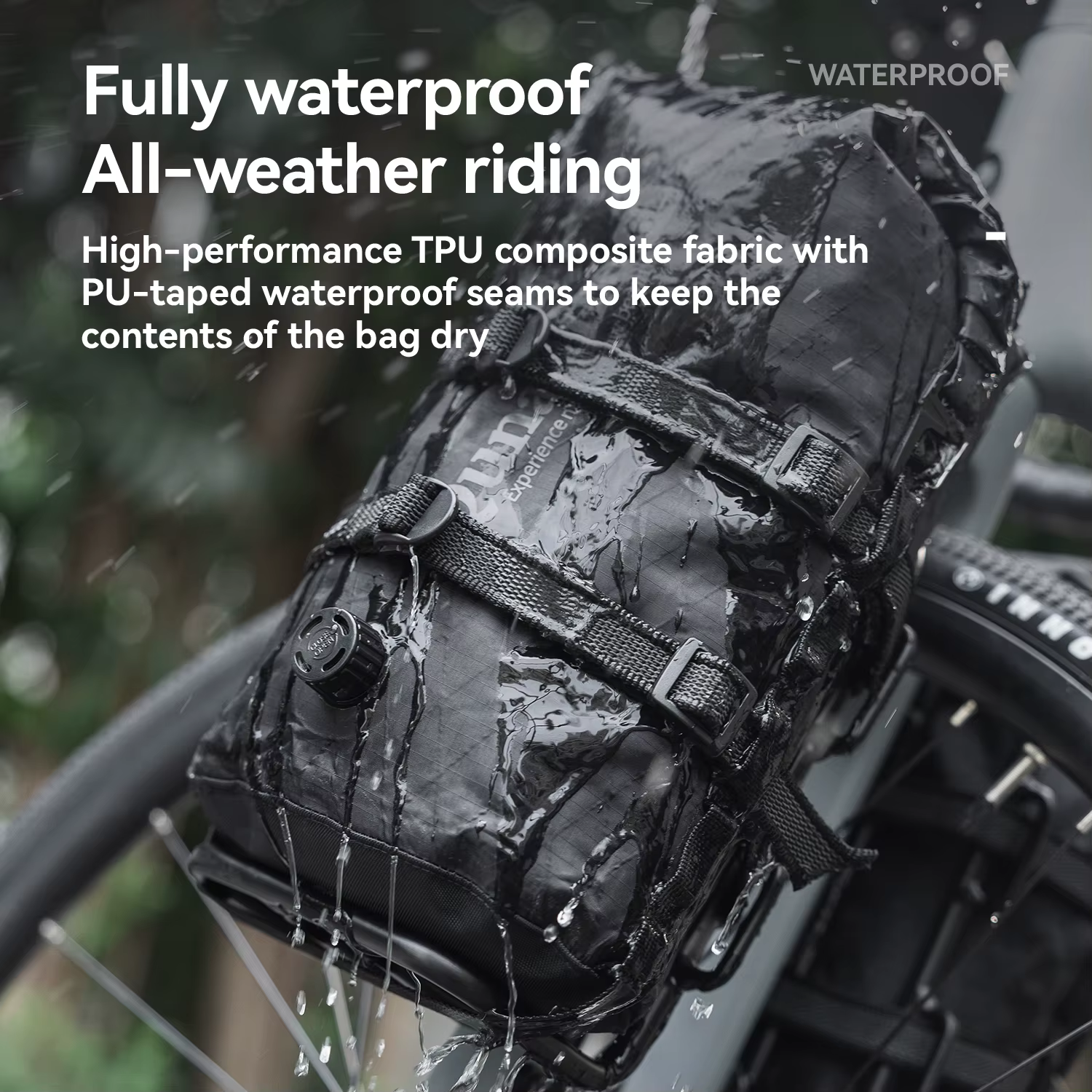 Qunature Bikepacking sac de vélo vtt