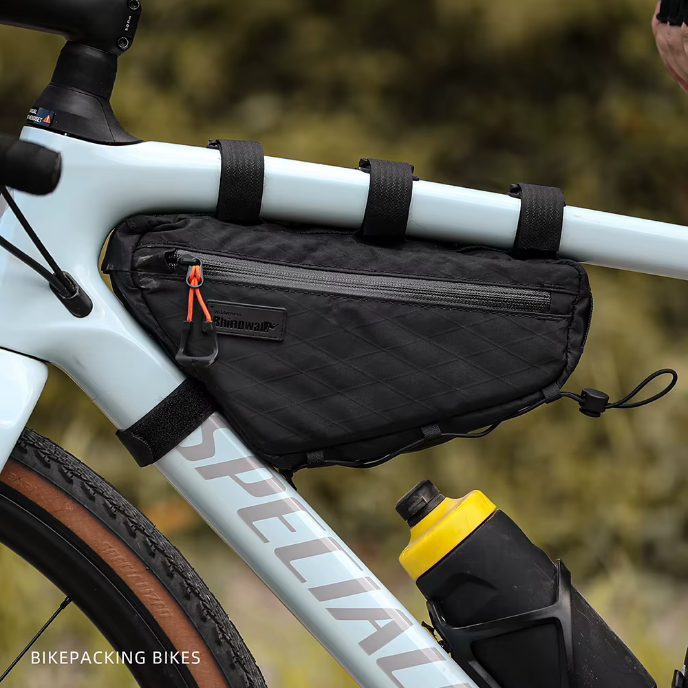 Rhinowalk 2024 sac de cadre de vélo étanche mis à jour sac de barre transversale