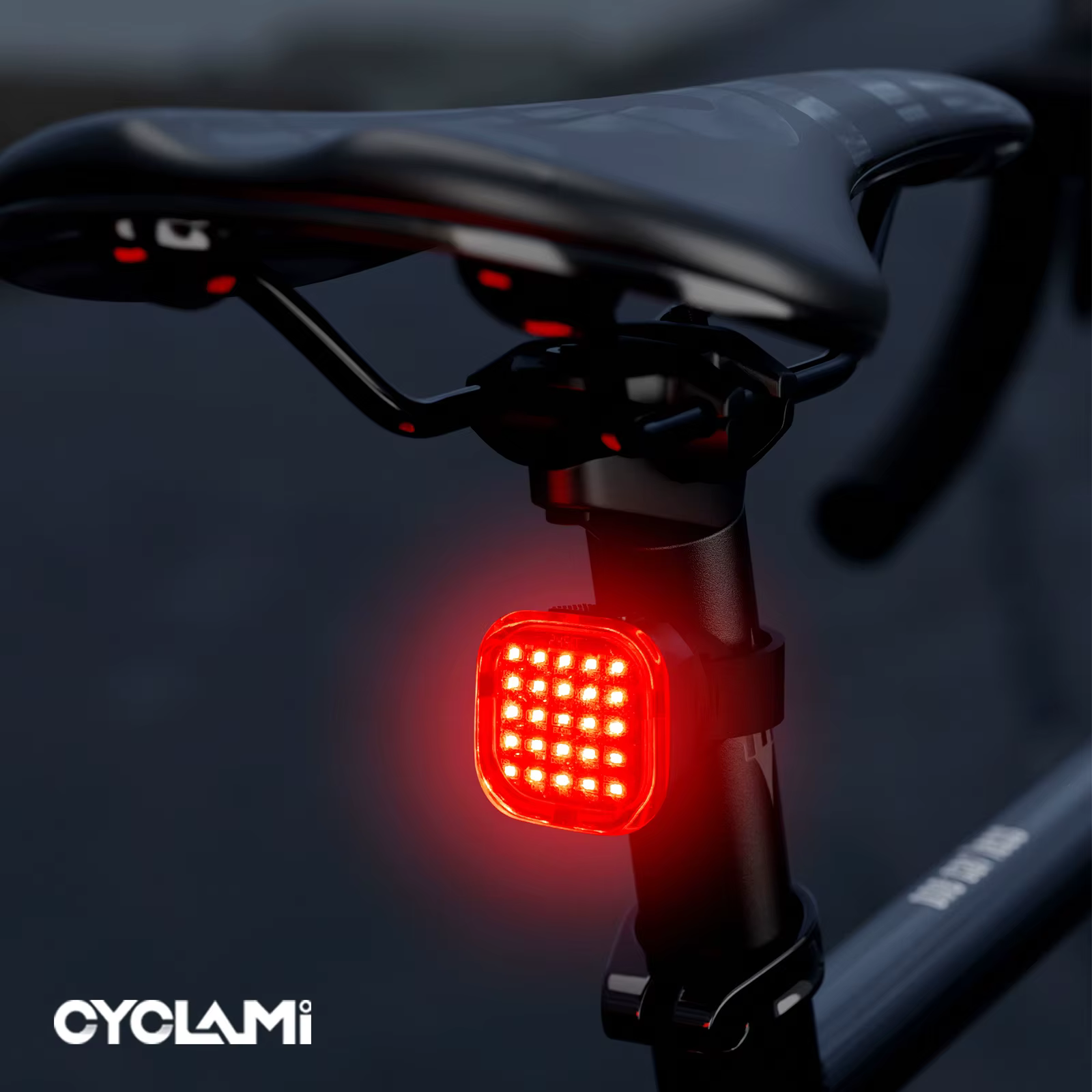 CYCLAMI feu arrière de vélo feu de détection de freinage intelligent feu