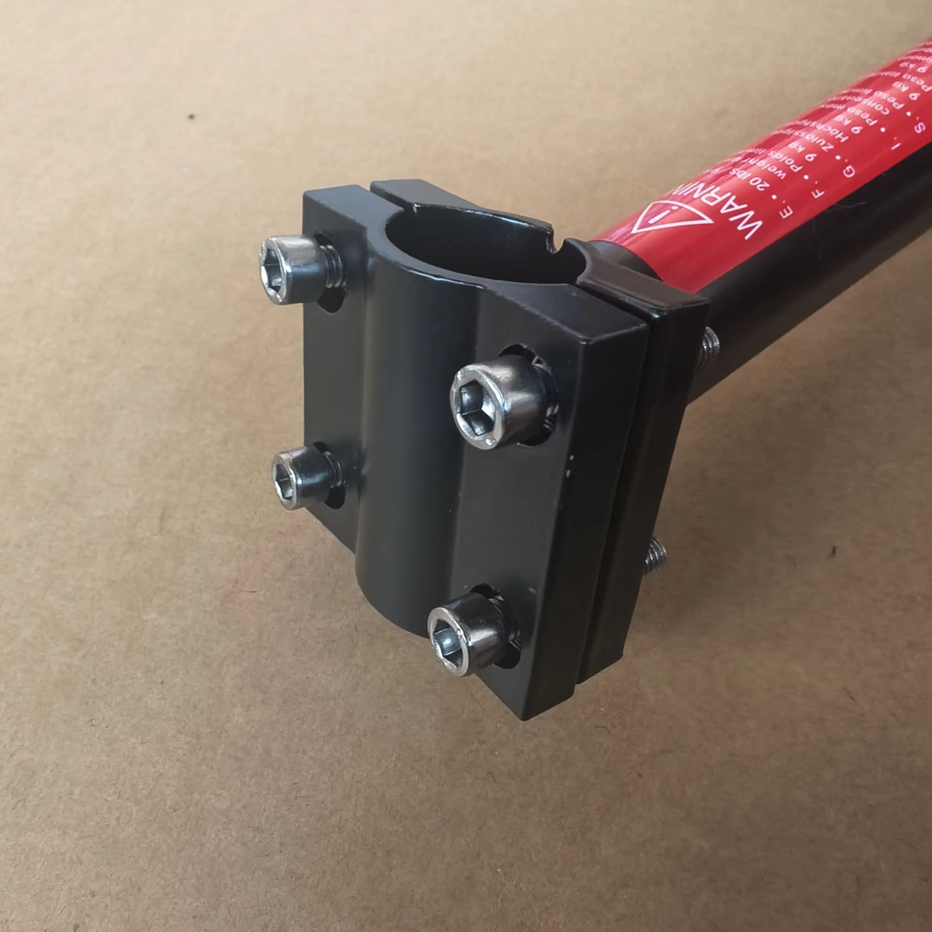 Porte-bagages arrière rétractable en alliage d'aluminium pour vélo