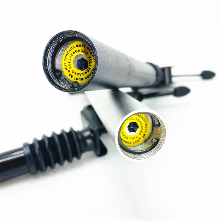 Tige de selle d'amortisseur de vélo électrique pliant 25.4mm 27.2mm 28.6mm 31.8mm 33.9mm 34mm 300mm 350mm