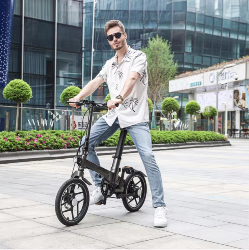 250W 36V 10AH vélo électrique de ville 16 pouces pliant Mini