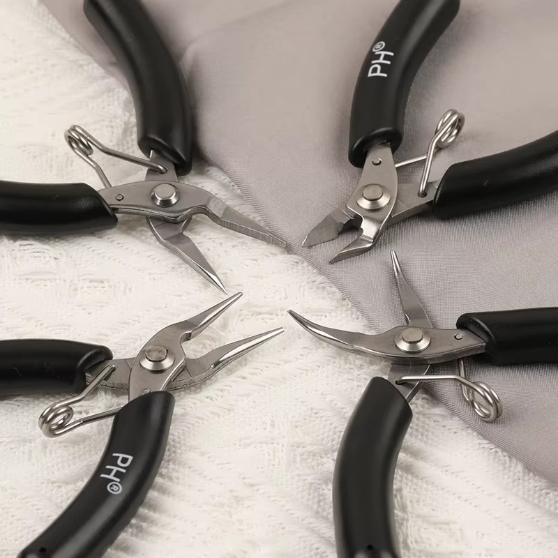 HAOSAW-Pince pour bijoux faits à la main, accessoires de bijoux, petit, portable, bricolage exécutif, multi-saillies, découverte et composants, 1 pièce