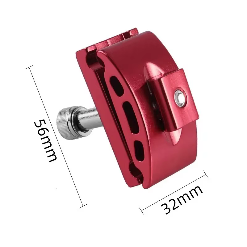 Collier de fixation de tige de selle de vélo à vis unique
