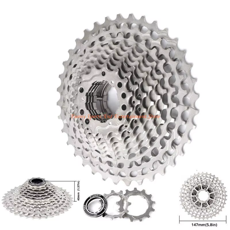 C4DE Cassette VTT 11 vitesses 28/32/34/36T adaptée pour VTT, vélo route