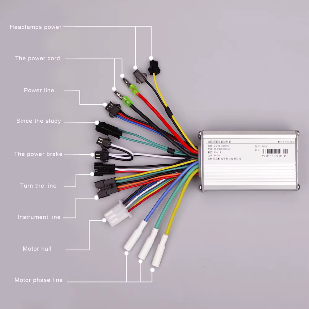 Compteur d'affichage LED étanche pour vélo électrique