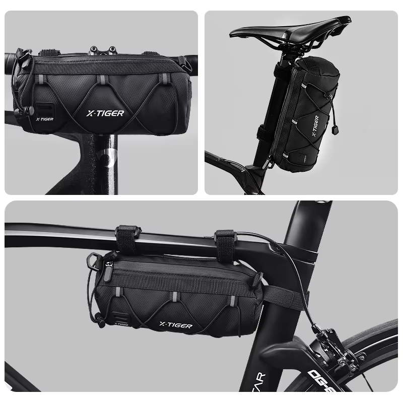X-TIGER sac de vélo Portable guidon multi-usages grande capacité sac à dos de cyclisme vtt route