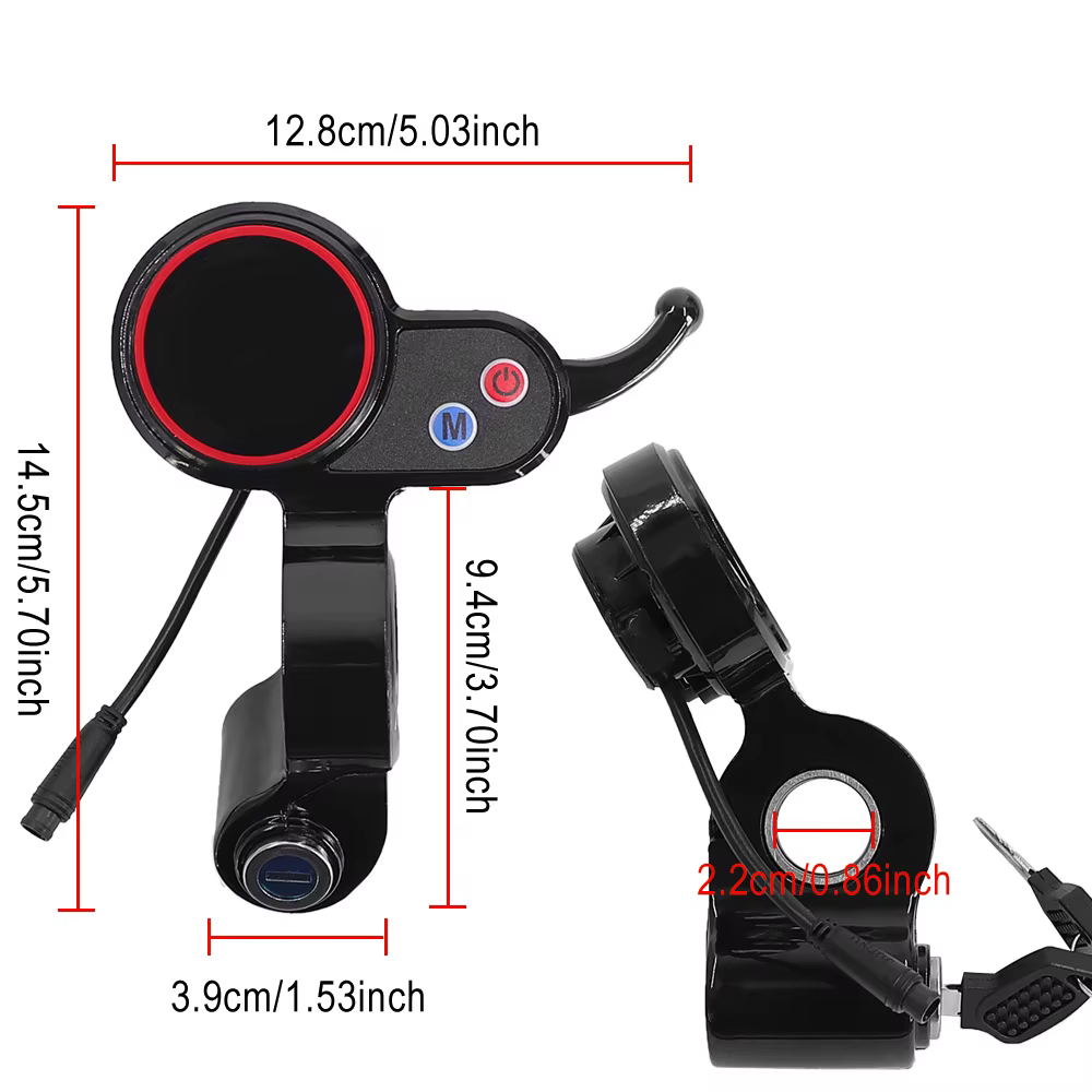 Pièces de trottinette électrique : écran LCD
