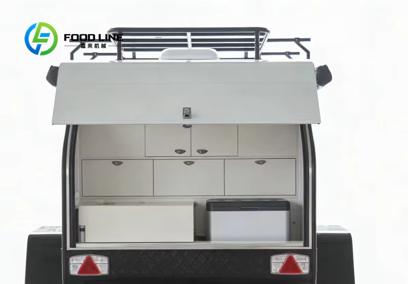 Remorque tout-terrain robuste pour le camping