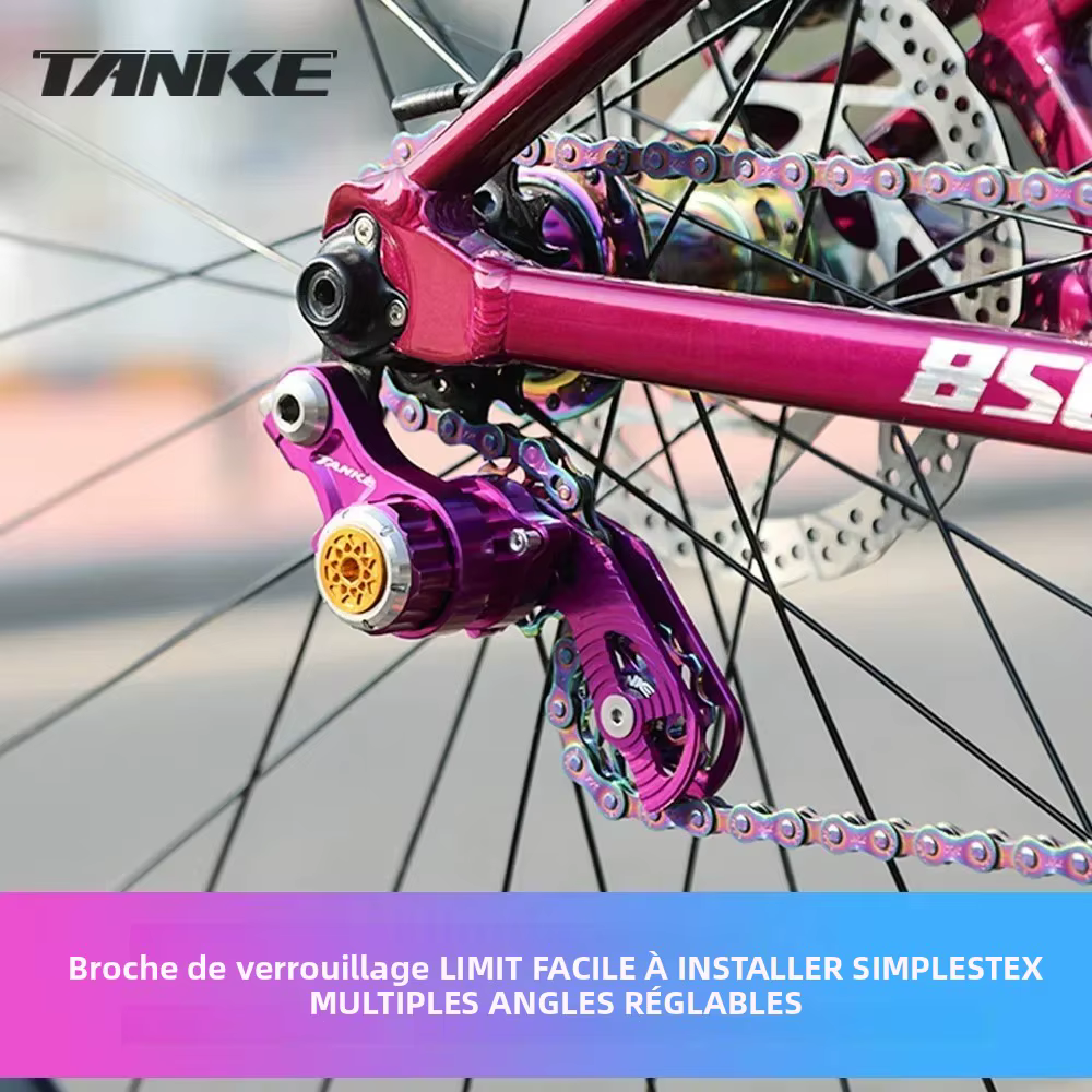TANKE vtt tendeur de chaîne DJ vélo Guide