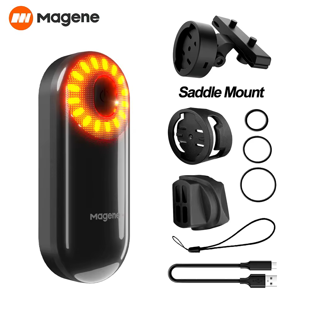 Magene vélo Radar feu arrière phare